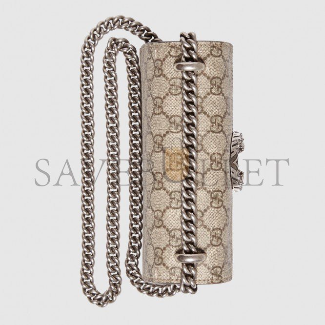 GUCCI DIONYSUS GG SUPREME MINI BAG 421970 (20*15.5*5cm) GUCCI DIONYSUS GG SUPREME MINI BAG 421970 (20*15.5*5cm)